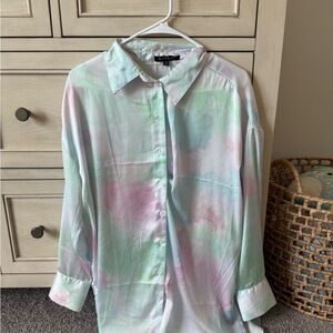 Colorful Button-Up Shirt